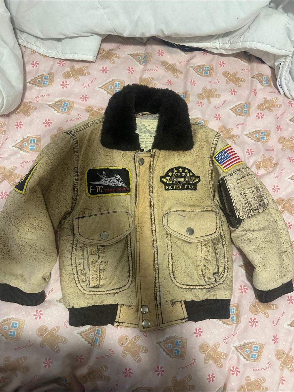 Military Style Flight Jacket toddlers